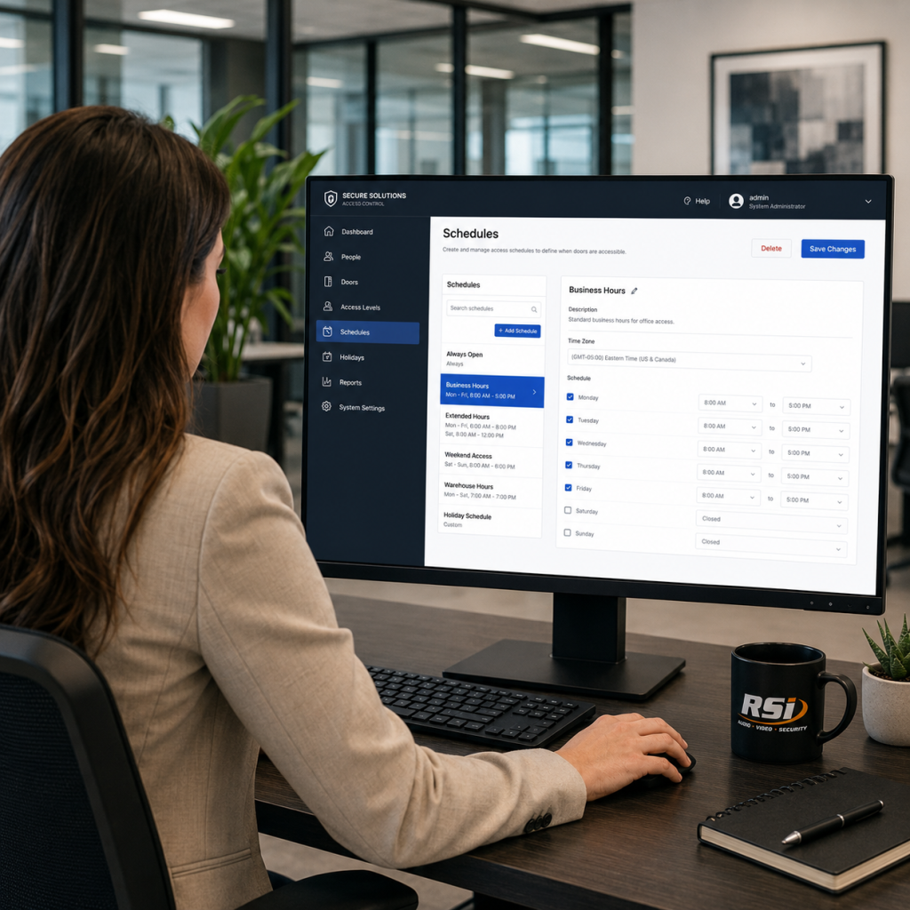 Access Control Schedules