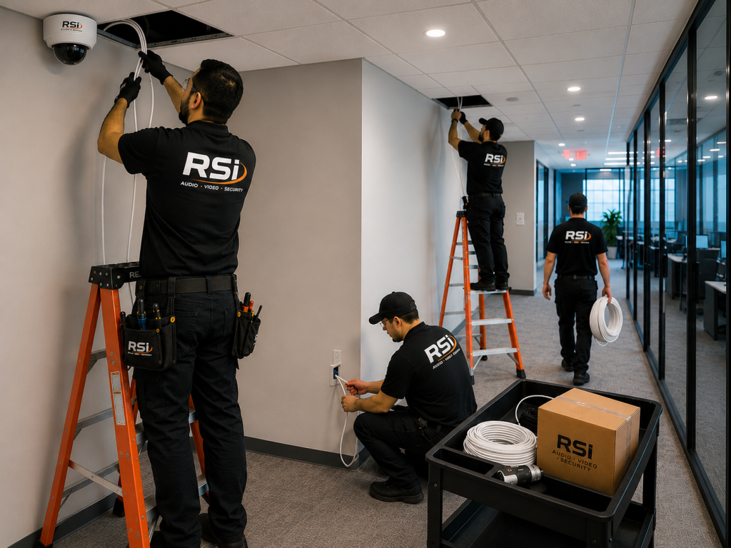 Security Camera installation services and leasing information